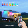 Miniatyrbilde 2 av 5: DC12V RGB LED-kontroller + 44-knappers fjernkontroll RGB-kontrollboks IR-lysstripe-kontroller for 2835 5050 RGB-lysstripe [LGL]