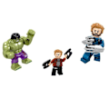 Miniatyrbild 4 av 4: 16 st superhjälte actionfigurer minifigurer byggklossar leksaksset 34044