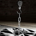 Miniatyrbilde 2 av 2: Justerbare Dobbel End Bag Festestropper - 1/8\" - LGL Black 1/8"