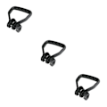 Miniatyrbilde 1 av 4: 1/3 Trimmer Styrestang Replacments Håndtak for Trimmer Plen Tilbehør Black 3Set