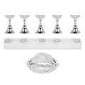 Miniatyrbild 2 av 5: Nagelkonst Display Övningsställ Magnetisk Nagel Fingernagel Tipphållare Manikyrset Verktyg6# (LGL)