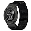 Miniatyrbilde 2 av 5: 22mm Nylon Klokkereim For Garmin Instinct 2 Solar LGL Black