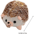 Miniatyrbillede 2 af 5: 4 stk. Pindsvin Nøgleringe, Pindsvin Nøglering til Børn Plysdyr Nøglering Mini Pindsvin Dukke Vedhæng Taske Nøglering Ornament Nøglering Keychai LGL