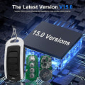 Miniatyrbilde 3 av 4: Aperto Tx02-434-2 Tx02-868-2 Blå 4025 Tx02-868-2 4022 Tx02-434-2 4020 Tx03- 434 43342mhz 868mhz Garasjeportåpner Fjernkontroll [LGL] 1PCS