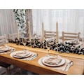 Pikkukuva 5 / 5: 12x18 tuuman pöytätabletit, 6 kpl, ruokapöydille, luonnonmukaiset kudotut lämmönkestävät tabletit (soikea beige) LGL