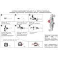 Pikkukuva 3 / 3: RJ45-liitin Cat6-kaapelille 2 kpl 8p8c (LGL)