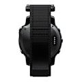 Miniatyrbild 4 av 5: Garmin Fenix 6X/5X/3/3 HR armband 26 mm Nylon (LGL) Svart Sort