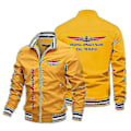 Miniatyrbillede 1 af 5: Herrejakker Vindjakker Herre 2021 Ny Honda Gold Wing Printede Jakker Herre Dame Vindjakker Mode Udendørs Motorcykel Bas LGL 4XL Gold