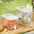 Miniatyrbillede 2 af 5: 6L Koldtvandskande Is Juice Dispenser Drikkevare Dispenser til Køkken Bar (LGL)