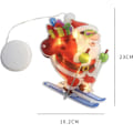 Miniatyrbild 2 av 5: LED Sugpropp Jultomtelampa, Ljusslinga Jul-Fönster-Juldekorationsljus (LGL)