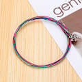 Miniatyrbilde 3 av 5: Gitarstrenger 2 x 6 stk med 4 fingerbeskyttere (LGL) Flerfärgad MultiColor
