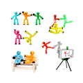 Miniatyrbild 3 av 5: Sucker Sticky Robot 1st/2st Set Fotografering Animationsstudio Sucker Djur Barnleksak Födelsedagspresent Stikbot - Actionfigurer [LGL] 3Pcs Random 8cm