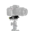 Pikkukuva 5 / 5: 360 astetta kääntyvä kolmijalka pikakiinnityslevy panoraamateline DSLR-kameralle LGL QJ 08S