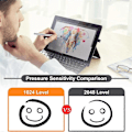 Miniatyrbilde 3 av 5: Penn for Elite X2 1013 G3, EliteBook X360 G2/G3/G4, ProBook G1/G2, Elite Laptop Penn for T4Z24AA LGL SilverGray