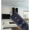 Miniatyrbilde 4 av 5: Fjernkontroll for projektor uten TV-flymus, for H1 H2 Z6 Z4 Z5 N10 A1 T1 H2 Aurora-projektor Remoto Controle LGL black