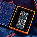 Miniatyrbilde 5 av 5: Personlig preget lighter med klokke Lett bærbar lighter Gave til jubileum LGL Black Tiger
