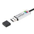 Pikkukuva 4 / 5: Lixada USB - DMX-liitäntäsovitin LED DMX512 Tietokone PC Lava Valaistusohjain Himmennin LGL