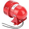 Pikkukuva 4 / 5: 220V 120dB Langallinen Mini Sireeni, Punainen Metallinen Moottorihälytin Teollinen Ääni Elektroninen Murtosuoja Kotiturvallisuuteen, MS-190 (LGL)