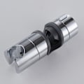 Miniatyrbilde 2 av 5: INF Hånddusjhodeholder for dusjstang justerbar 18-25 mm ABS Sølv (LGL)