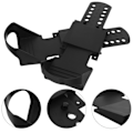 Miniatyrbillede 3 af 5: 1 par træningsromaskine pedal del romaskine pedal udskiftning indendørs pedal LGL Black 32.00X9.50X1.00CM
