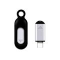 Miniatyrbild 2 av 5: Trådlös Smarttelefon Infraröd Sändare Universell Mini Fjärrkontroll med Typ-C Anslutning Rep LGL Silver