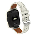 Miniatyrbillede 4 af 5: Læder Urrem til Xiaomi Mi Watch Lite / Redmi Watch til Xiaomi Mi Watch Lite / Redmi Watch LGL Warm White   Ivory Case