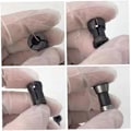 Miniatyrbillede 4 af 5: Router Chuck Spændetang Spændetang Adapter Fræser Træbearbejdning Spændetænger 3 stk. Elværktøj Topkvalitet (LGL)