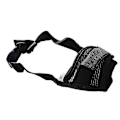 Pikkukuva 3 / 5: 1x Säädettävä koiran maski haukun pureman verkko kuonokoppa trimmaus estää pureskelun Hfmqv TINGQUAN LGL Balck XL mouth circumference 22-28cm