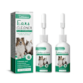 Miniatyrbillede 1 af 5: 20ML Øredråber til Kæledyr Fjerner Øremider Forbedrer Hørelsen Let at Bruge Effektiv Kat Hunde Ørerenser Kæledyrsartikler LGL 2 pcs