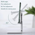 Miniatyrbilde 3 av 5: Mobiltelefonholder Stativ for iPhone 13 12 11 Pro Max X iPad og Alle Smarttelefoner Justerbart Metallbord (LGL)