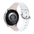 Miniatyrbillede 1 af 5: Til Garmin Vivoactive 3/Vivoactive 3 Music Kvægskind Læder Justerbar Armbåndsurrem (20mm) White Garmin Vivoactive 3