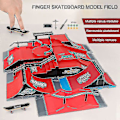 Miniatyrbilde 3 av 5: Finger Skateboards Skate Park Rampe Deler Brett Sport Spill For Barn LGL E