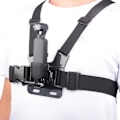 Pikkukuva 1 / 5: Dji Osmo Pocket 2 -kameran lisävarusteet, laajennus, rintakiinnike, jossa reppukiinnike, rannehihna, asennuskiinnike LGL Sku1 and Chest strap