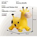 Miniatyrbillede 2 af 2: Babe Fairy Giraffe Hoppehest til Tumlinger - Hoppende Hest Bouncy LGL