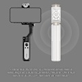 Miniatyrbild 5 av 5: HOHEM RS01 Fjärrkontroll Telefon Selfie Stick med Stativ Smartphonehållare för Isteady V2 X2 Gimbal Stabilisator LGL