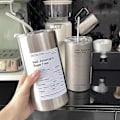 Miniatyrbilde 2 av 5: Rustfri Stål Bil Tumbler med Sugerør og Lokk - Stor Kapasitet Vakuumisolert Termokopp for Reise, Utendørsaktiviteter - BPA Fri LGL