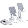 Miniatyrbilde 2 av 5: Mobiltelefonholder Stativ for iPhone 13 12 11 Pro Max X iPad og Alle Smarttelefoner Justerbart Metallbord (LGL)