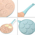 Miniatyrbillede 2 af 5: Dyrepandekagepander 7 Unikke Søde Dyreforme Non-Stick Bagepander (Blå) (santanxing) LGL blue