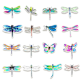 Miniatyrbilde 3 av 4: Dragonfly-klistremerker | 50 stk. Dragonfly vanntette vinylklistremerker for vannflasker, bærbare datamaskiner, bagasje, kopper, mobiltelefoner, datamaskiner, skateboard, kjøleskap, garderobe, gitar, bil, motorsykkel, sykkeldekor