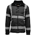 Miniatyrbillede 1 af 4: Standsafe Hv022 Hi Vis Fleecejakke LGL Black Xl