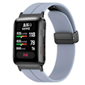 Miniatyrbild 3 av 3: Ersättningsarmband för Huawei Watch D, mjukt silikonarmband med magnetiskt vikspänne LGL Multicolor Style K