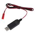 Miniatyrbild 1 av 5: Usb till 2-stifts JST 2,54 mm laddare för 3,7 V laddningsbar litiumbatteriladdare [GGL] Left postive right negetive