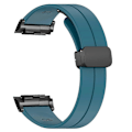 Pikkukuva 2 / 3: Huawei Watch D -rannekkeen korvaava pehmeä silikoniranneke magneettisella taitettavalla soljella LGL Multicolor Style L