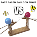 Miniatyrbild 3 av 5: Handgjorda träfäktningsdockor, ballongbambu manslag, träfäktningsdockor, dockor slagspelet Balloon 100PCS
