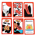 Pikkukuva 1 / 5: Mahjong Gostop Go Stop Hanafuda-kortit Suosittu korealainen japanilainen lautapeli Multicolor 1 Pair