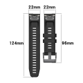 Miniatyrbilde 3 av 5: Silikonklokkebånd for Garmin Approach S62 [LGL] Red