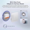 Miniatyrbild 4 av 5: SONOFF MINIR4 ZBMINI Extrem Wi-Fi/Zigbee MINI Smart Switch EWeLink APP Fjärrkontroll Kontroll Koppla Från Reläläge Smart Switch LGL Combination package