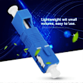 Miniatyrbild 5 av 5: Fiberoptisk adapter, SC hane till LC hona hybrid single mode fiberoptisk hybridomvandlare för nätverk (LGL)