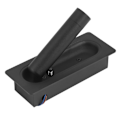 Miniatyrbillede 3 af 5: LED Lampe til Væggen over Sengen Sengelampe Væglampe Indbygget Automatisk Kontakt Væg, Bl LGL Black