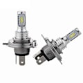 Pikkukuva 4 / 5: H4 9003 HB2 LED-ajovalopolttimosarja Kauko- ja lähivalo Kirkas 35W 4000LM 6000K Valkoinen js (LGL)